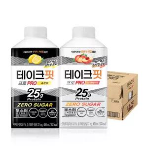 남양 테이크핏 프로 450ml 6개 12개 / 레몬 납작복숭아 단백질음료