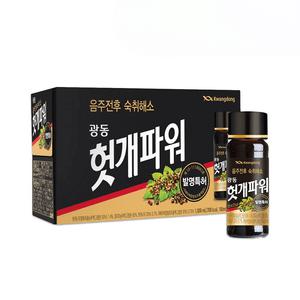 광동제약 헛개파워 100ml×50병 발명특허 헛개나무열매 추출농축액 15,000mg 음주전