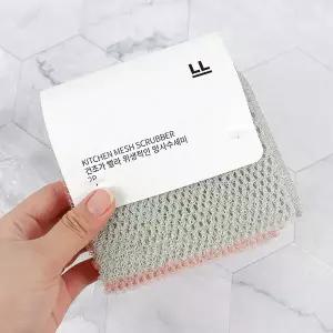 [너만아는잡화점]락앤락 건조가 빨라 위생적인 망사수세미 2p