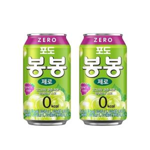 봉봉 포도 제로 340ml 24개