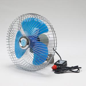 레트로 차량용 선풍기 8인치 12V 24V 지게차 화물 대형 트럭 차량