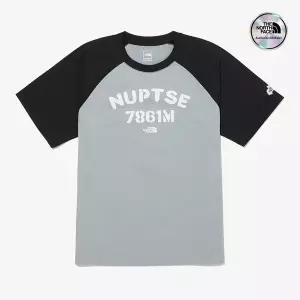 [노스페이스] [노스페이스키즈 공식] NT7UQ05T 키즈 마운틴 피크 숏 슬리브 라운드티