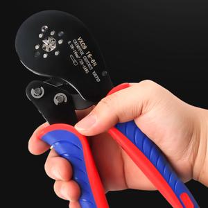 육각 펜홀 압착기 터미널 페놀 페롤 핀터미널 슬리브 압착기 0.08~16mm