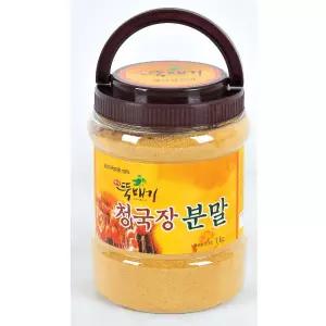 (옛맛뚝배기)국산콩으로 제조한 청국장분말(청국장분말 1kg)