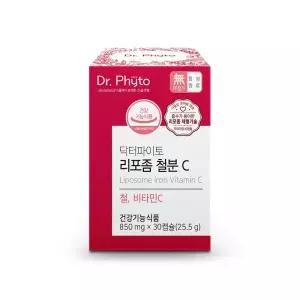닥터파이토 리포좀 철분C 철분 비타민C 철분제 영양제 1박스