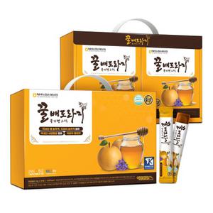 더존건강 꿀배도라지 콜라겐스틱 20g x 30포 추석 구정 명절 건강선물세트
