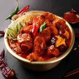 [갈비아저씨] 수제 양념 매운돼지갈비찜 매콤 찜갈비 600g