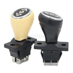1Pcs KCD4 6Pin ON OFF 전기 자동차 유모차 DPR 토글 푸시 핸들 앞으로 및 뒤로 중지