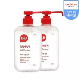 비앤비 젖병세정제 액상형 용기 600ml 2개묶음