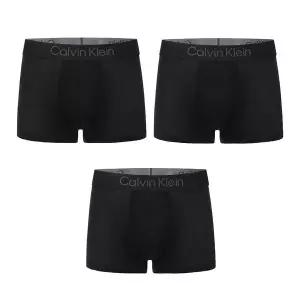 [Calvin Klein]캘빈클라인 울트라소프트 모달 3팩 드로즈 트렁크 남성 언더웨어 블랙 NB4192-001