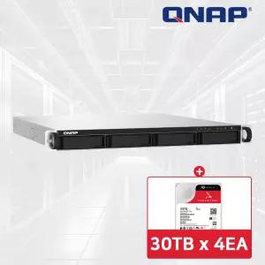 QNAP TS-432PXU-RP-2G NAS 4베이 아이언울프프로 120TB [30TBx4] HDD 포함