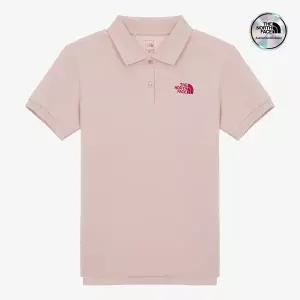 [노스페이스] [노스페이스 공식] NT7PR40B 여성 선데일 반팔 폴로_PALE PINK