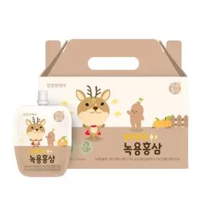 천호엔케어 튼튼쑥쑥 녹용홍삼 40ml X 30개 1박스 성장기어린이
