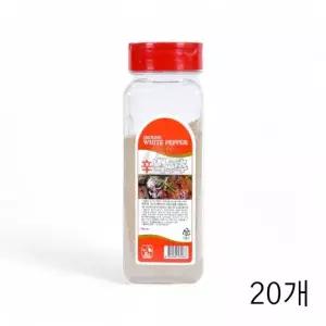 친절한탄씨 서원식품 백후추 450g X 20개 하얀후추가루 흰후추 가루후추 후추가루 조리향신료
