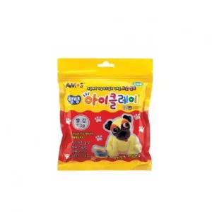 [셀러에이드]5000 탱탱아이클레이 110g 빨강 5개
