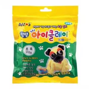 [셀러에이드]5000 탱탱아이클레이 110g 초록 5개