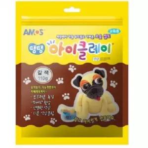[셀러에이드]5000 탱탱아이클레이 110g 갈색 5개