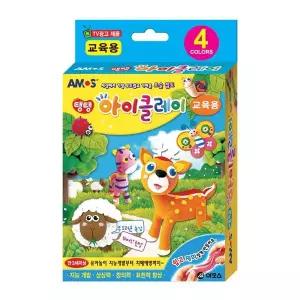 [셀러에이드]4000 탱탱아이클레이 4색 칼라 10g 교육용