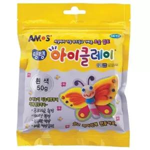 [셀러에이드]2500 탱탱아이클레이 50g 흰색