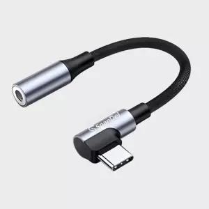 스팬델 ㄱ자형 3.5mm DAC젠더 C타입 이어폰 젠더/변환/오디오/스마트폰/케이블/연장/단자/연결