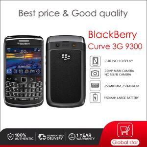 블랙 베리 커브 3G 9300 리퍼브  잠금 해제 핸드폰 16GB 2GB RAM 8MP 카메라