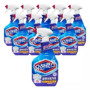 유한락스 곰팡이제거제 900ml 10개 / 화장실 욕실 곰팡이 세정제 세제