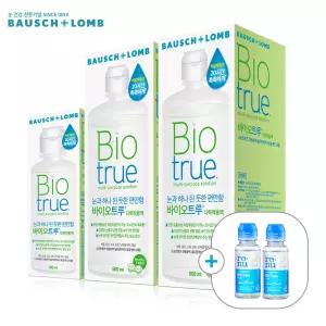[클리어런스] 바슈롬 바이오트루 렌즈세척액 500ml x2개 (+120ml) (소비기한 26.09.30)