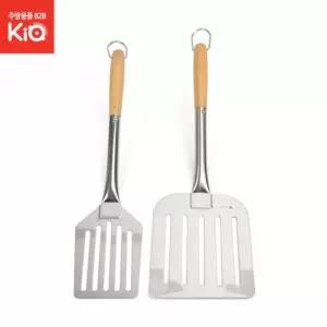 스텐 나무손 뒤집개 대형 뒤지개 뒤집기 조리 도구/계란말이/뒤집게/뒤지게/전/계란/뒤지기/사각