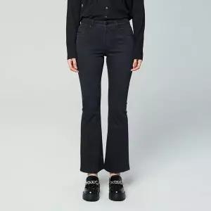 [하프클럽/버커루]여성 부츠컷 블랙진(B225DP752P)