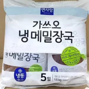 면사랑 가쓰오냉메밀장국 1.5k 메밀국수 메밀국수소스 모밀면