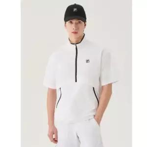 휠라 유니 경량 스트레치 반팔 아노락 FS2JKG2332X_WHI