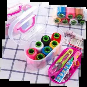 반짓고리바느질 손쉬운 DIY 바느질 세트 다양한 패턴 실과 바늘 초보자도 쉽게 만드는 핸드메이드 아이디어