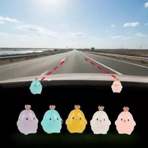병아리 차폭감 인형 스티커 주행 연습 차선 변경 초보
