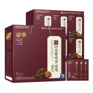 더존건강 천마상황버섯 진액골드 60ml x 30포 구정 설날 추석 부모님 선물세트