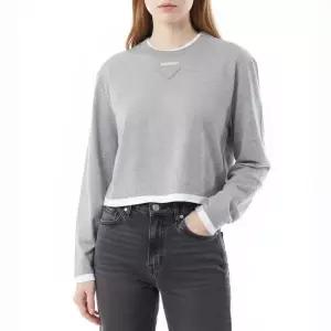 25FW 롱 슬리브 코튼 저지 티셔츠 (34668 15ZG F0684)
