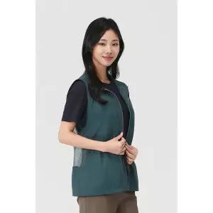 [PAT] 여성 여름 등판메쉬하이넥베스트 1L41434