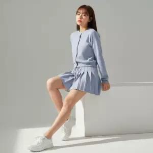 썬샤인 소프트 가디건 치마 세트 스커트 코디 상하세트 플레어 가디건 주름치마