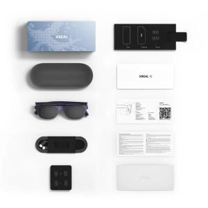 XREAL 1S AR 스마트 글래스 네이티브 2D에서 3D로 변환 700니트 52 ° FOV 3DoF 1200P 500인치 휴대용 대형