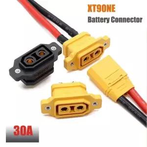 항공단자 항공잭 30A XT90NE 리튬 배터리 충전 커넥터 와이어 암 헤드접 금 XT90 수 신 에너지 콘센트