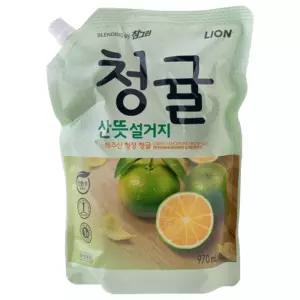참그린 청귤 주방세제 리필 1kg
