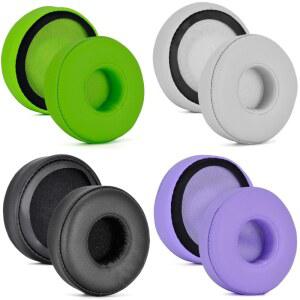 호환 MDR ZX100/ZX110/ZX220BT/ZX300/ZX310/ZX330 헤드폰 이어 커버 용 교체 소프트 폼 쿠션