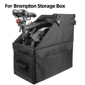 Brompton 방진 방수 상자 자동차 트렁크 전송 보관 대 한 휴대용 접는 자전거