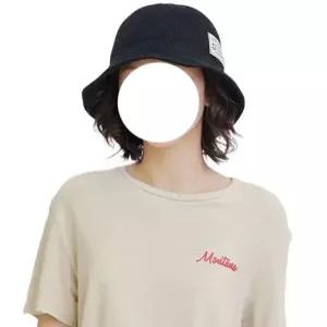 항암 모자가발 일체형 인모 가발모자 조절식 긴머리