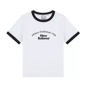 [뉴발란스] 여성 링거 반팔티(SLIM FIT) NBNEGCW252-10