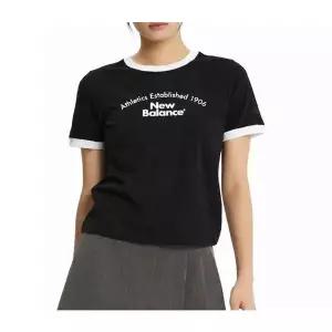[뉴발란스] 여성 링거 반팔티(SLIM FIT) NBNEGCW252-19