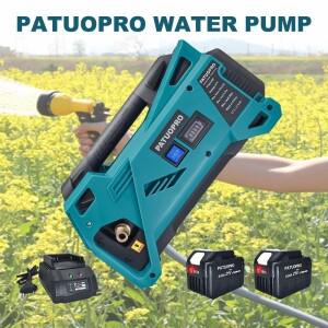 PATUOPRO 500W 무선 급수 기계 워터 펌프 충전식 Makita 호환 18V 배터리 용 정원 공구