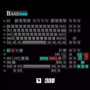 키보드트레이 받침대 KEYKOBO DOLCH KKB 테마 키캡 세트 키보드 패드 체리 마우스 커스텀 기계식 ABS 게이머