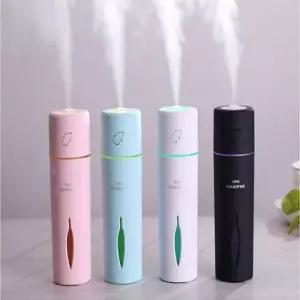 케릭터가습기 미니 가습기 안개분사 탁상용 침실 LED 무드등 저소음