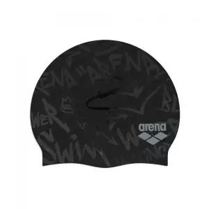 매장정품 아레나 ARENA 블랙블랙 실리콘수모 A6AC1AC31BLK 695802