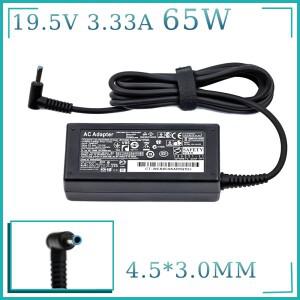 19.5V 3.33A 65W 범용 노트북 전원 어댑터 충전기 HP 호환 TPN-C116 C112 F113 Q129 Q130